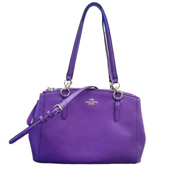 Coach Handbags - 🧨RARE🧨 NWOT Coach Mini Christie Carryall in Crossgrain Leather